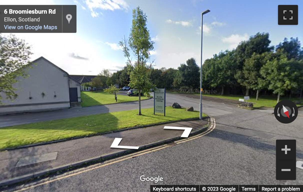 Street View image of Ellon Business Centre, Broomiesburn Road, Ellon, Aberdeenshire