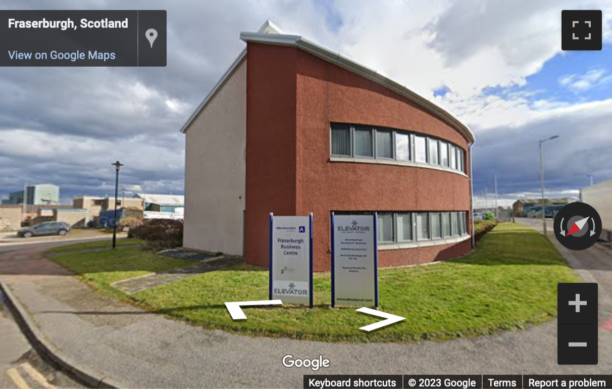 Street View image of Fraserburgh Business Centre, South Harbour Road