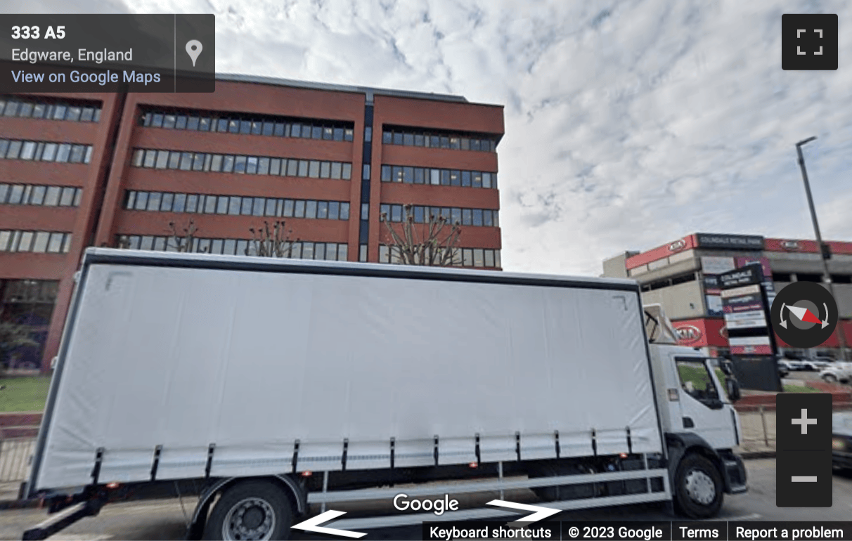 Street View image of 333 Edgware Road, Colindale, London