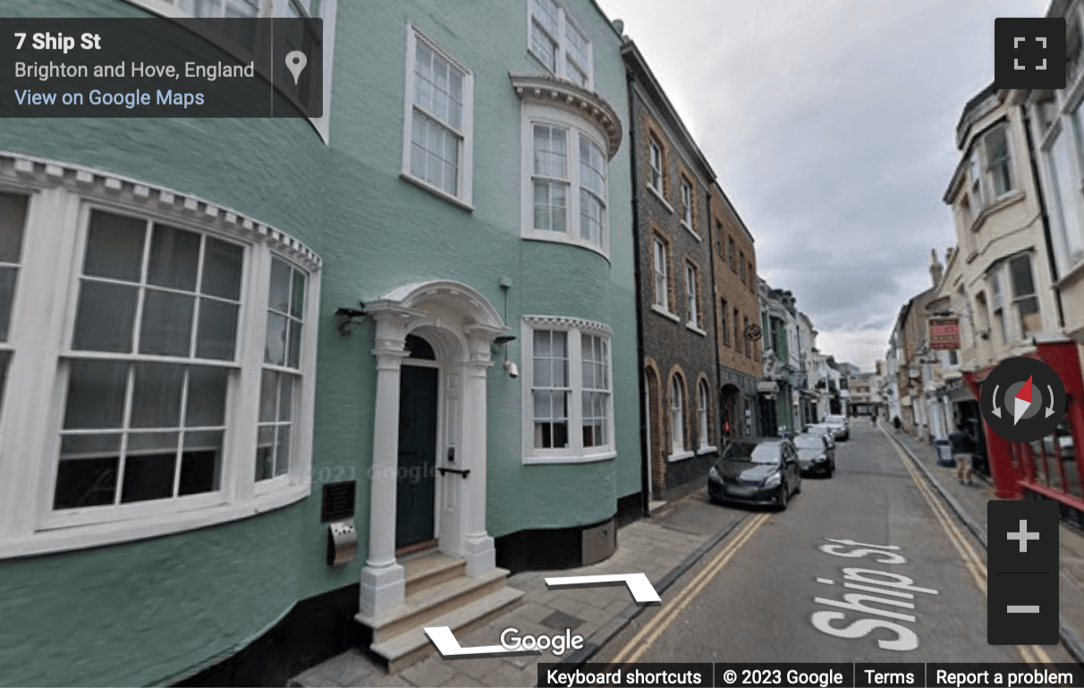 Street View image of The Projects, 8A Ship Street, Brighton