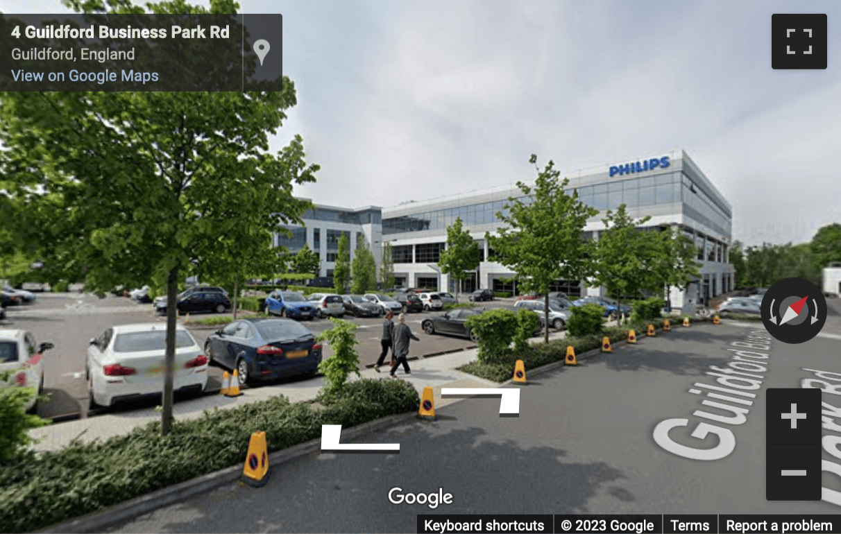 Street View image of 18 Guildford Business Park Road