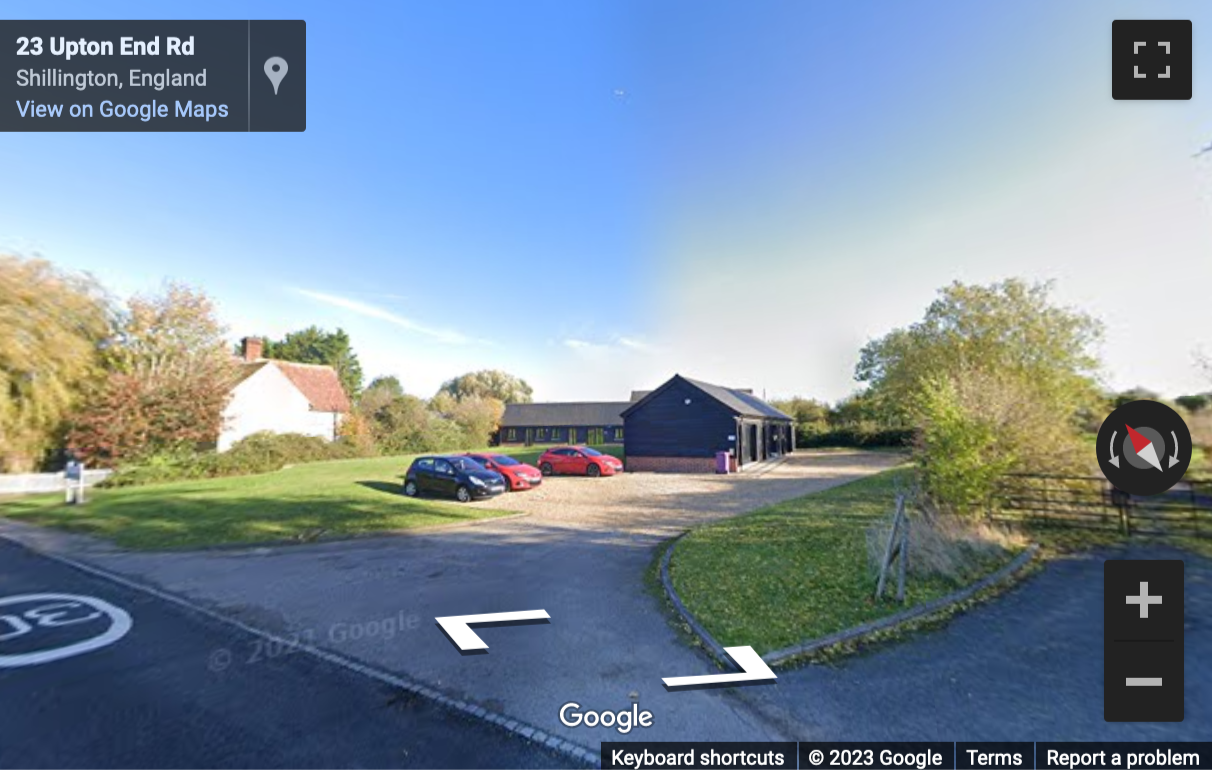 Street View image of Upton End Farm Business Park, Meppershall Road, Shillington, Hitchin