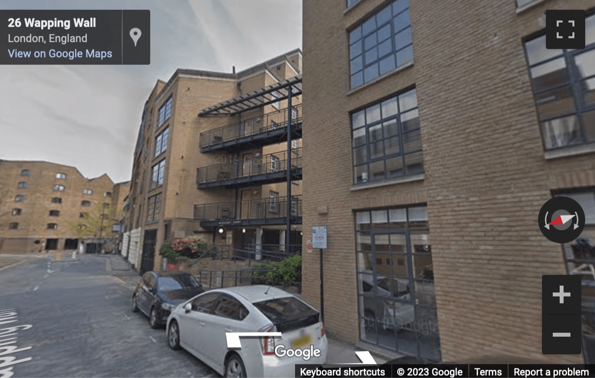 Street View image of Unit 2 Thorpes Yard, 61 Wapping Wall