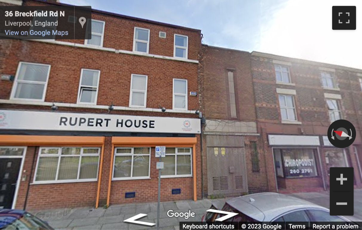 Street View image of 36-36 Breckfield Road North, Anfield, Liverpool (L5)