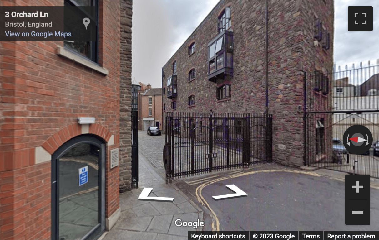 Street View image of 3 Orchard Court, St Augustines Yard, Bristol