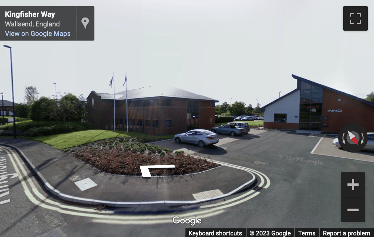 Street View image of Mistral House, Kingfisher Way, Silverlink Business Park, Wallsend