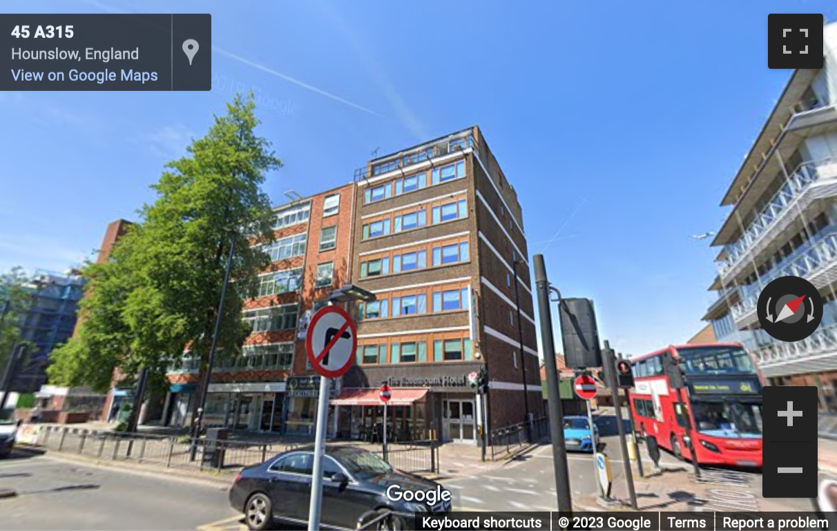 Street View image of 65/73 Staines Road, Hounslow