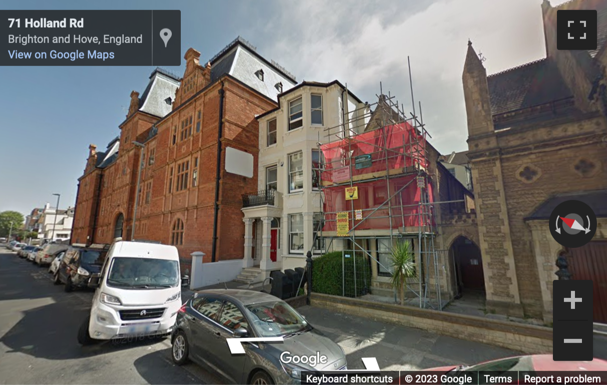 Street View image of Home Werks, 73 Holland Rd, Hove BN3 1LB