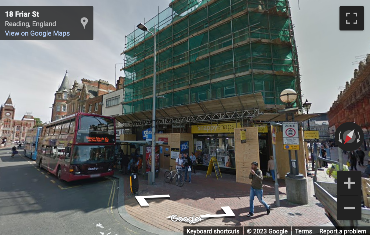 Street View image of 150 Friar Street, Reading