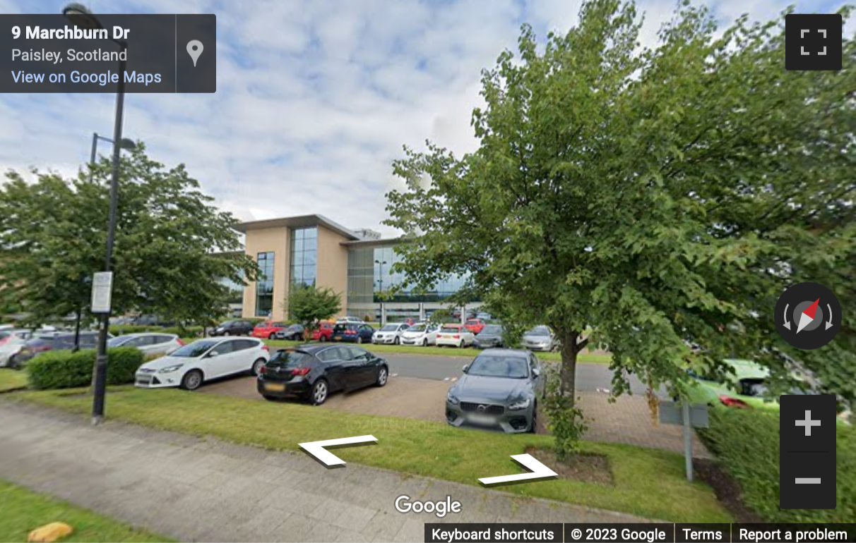 Street View image of Lightyear, Marchburn Drive, Glasgow Airport Business Park, Paisley