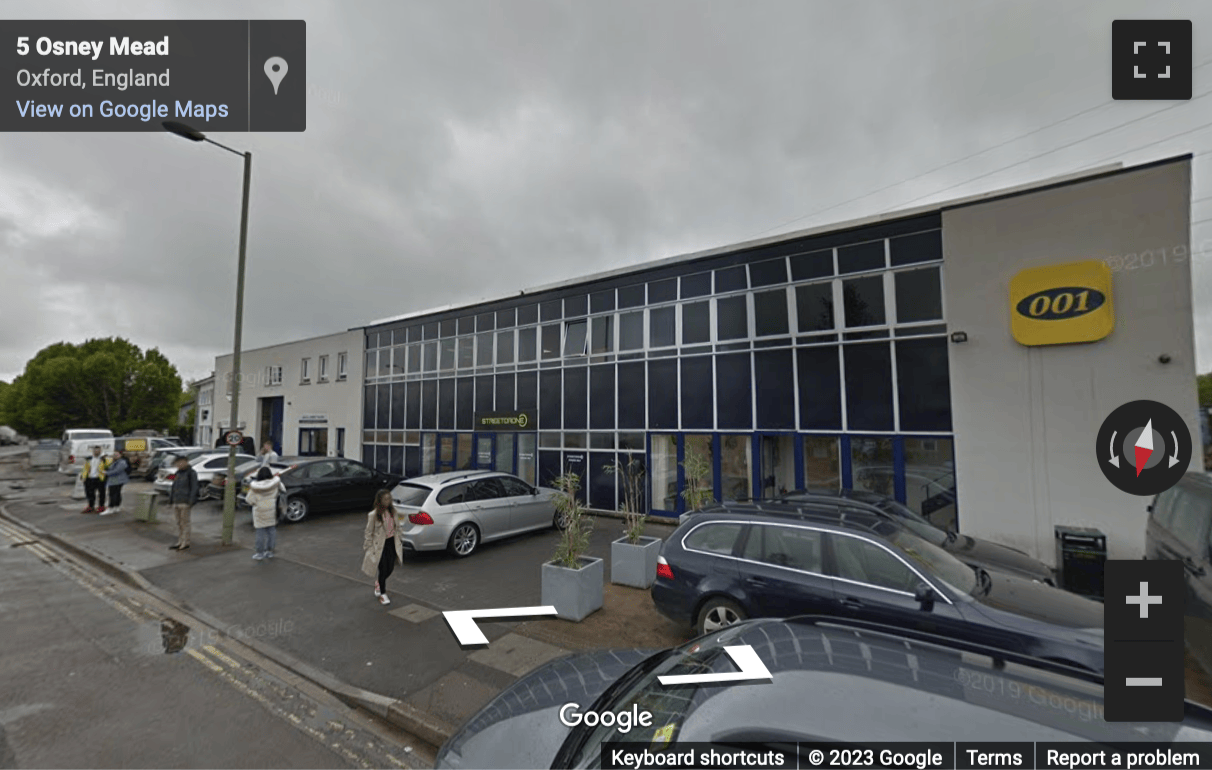Street View image of The Oxford Eco Centre, Roger House, Osney Mead, Oxford, Oxfordshire