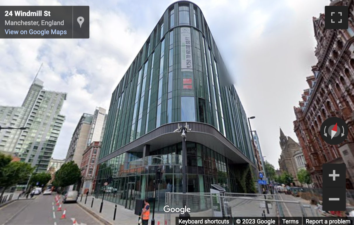 Street View image of 24 Mount Street, Manchester