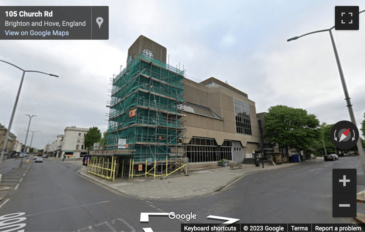 Street View image of Hove Town Hall, Ground Floor, Church Road