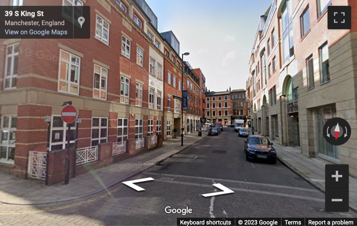 Street View image of 1st Floor, 11 St James’s Square, Manchester, M2 6DN