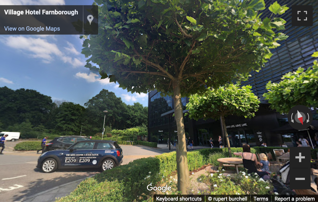Street View image of Pinehurst Rd, Farnborough Business Pk, Hampshire