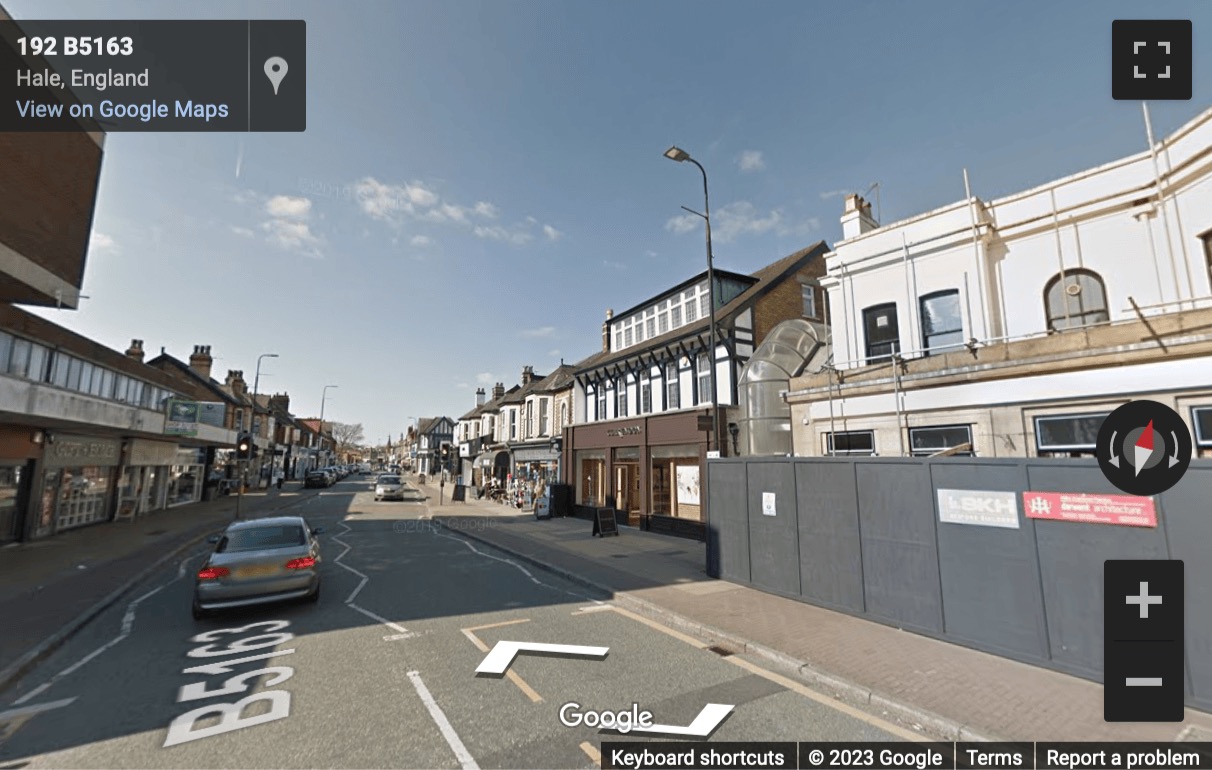 Street View image of Ollerbarrow House, 209, 211 Ashley Road, Hale, Altrincham