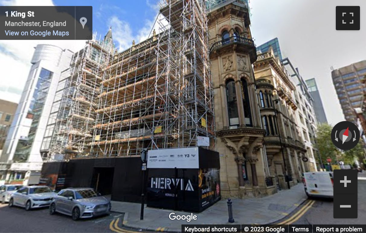Street View image of Manchester Club, 81 King Street