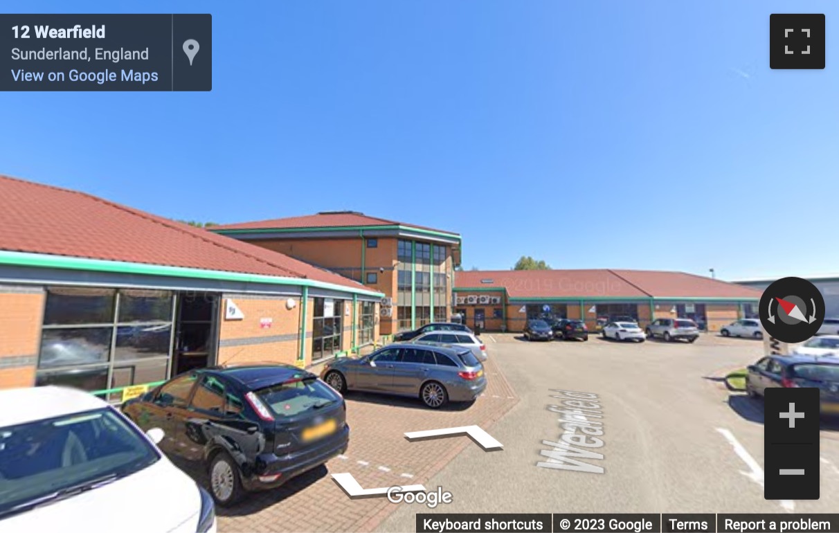 Street View image of Wearfield, Enterprise Park East, Sunderland