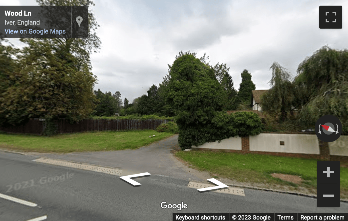 Street View image of Iver Grove, Wood Lane, Iver, Buckinghamshire