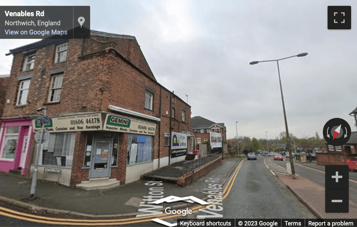 Street View image of Dane House, 130a Witton Street, Northwich