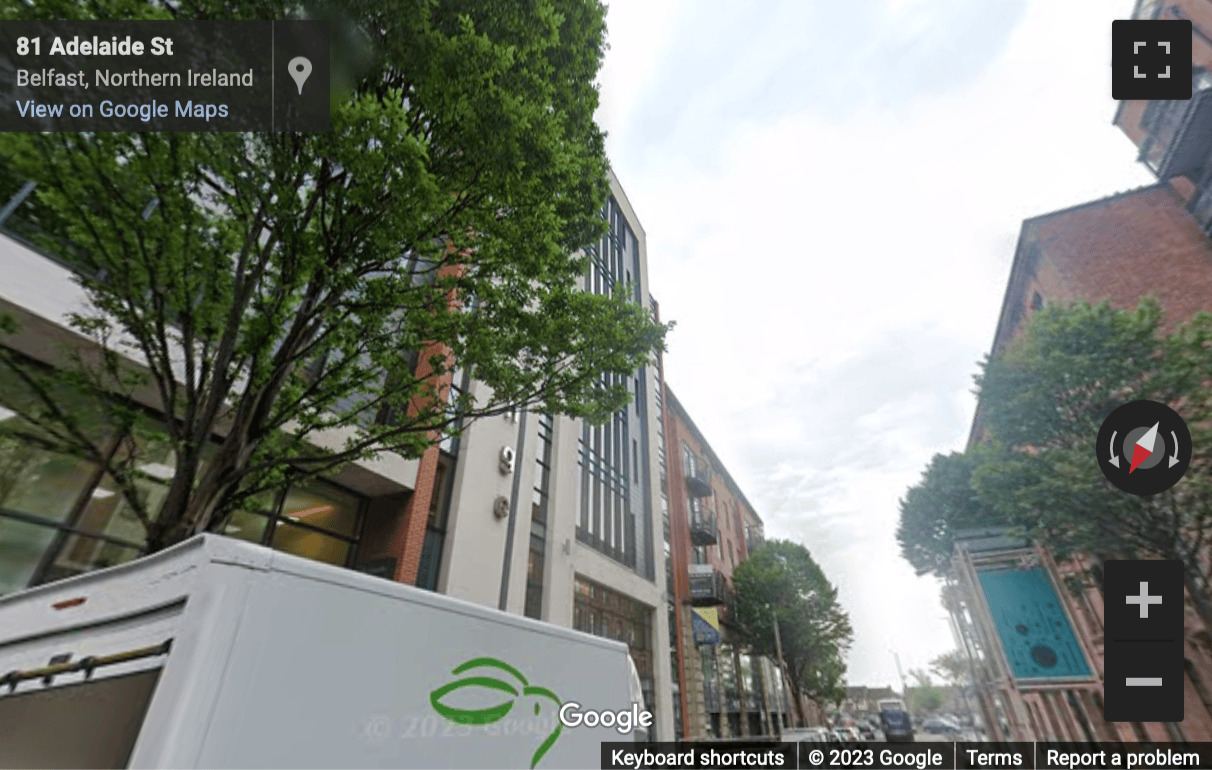 Street View image of Adelaide Exchange, Adelaide Street, Belfast, BT2 8GD