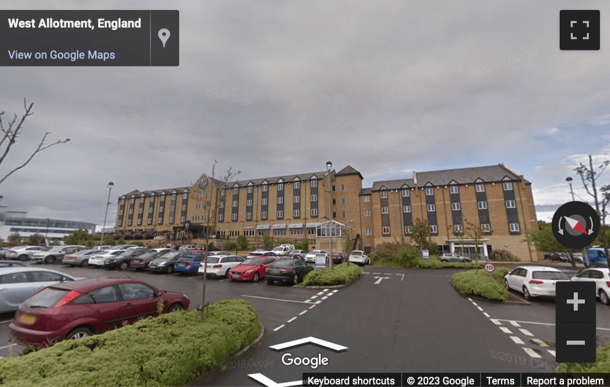 Street View image of 10 The Silverlink N, West Allotment, Newcastle upon Tyne