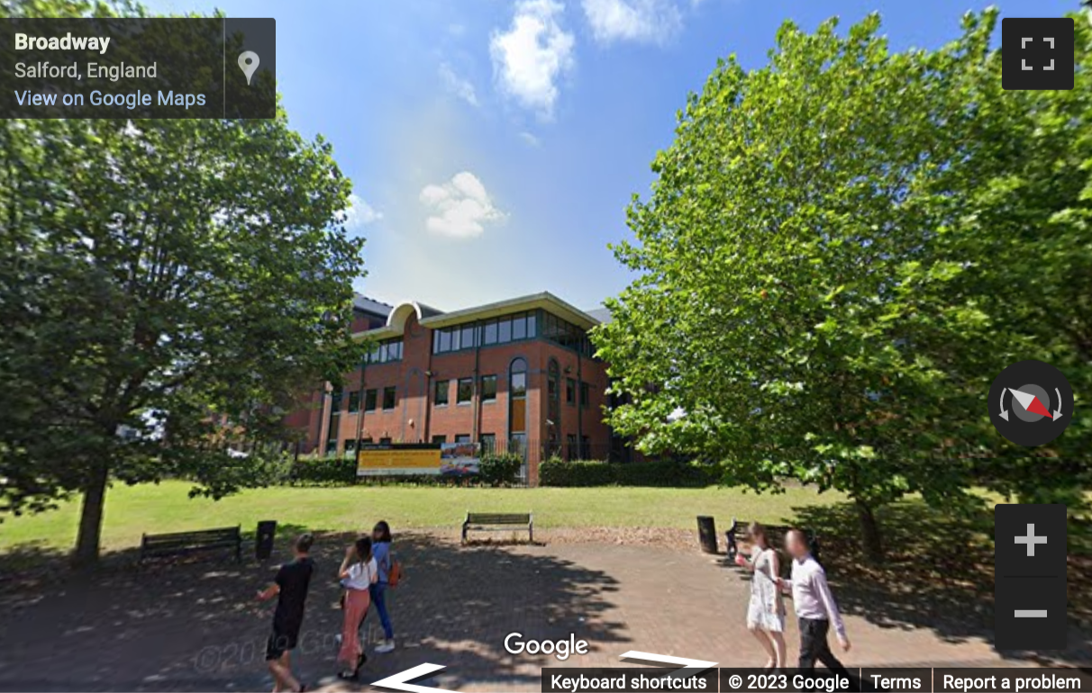 Street View image of Spinnaker Court, Chandler’s Point, 31 Broadway, Salford, Greater Manchester