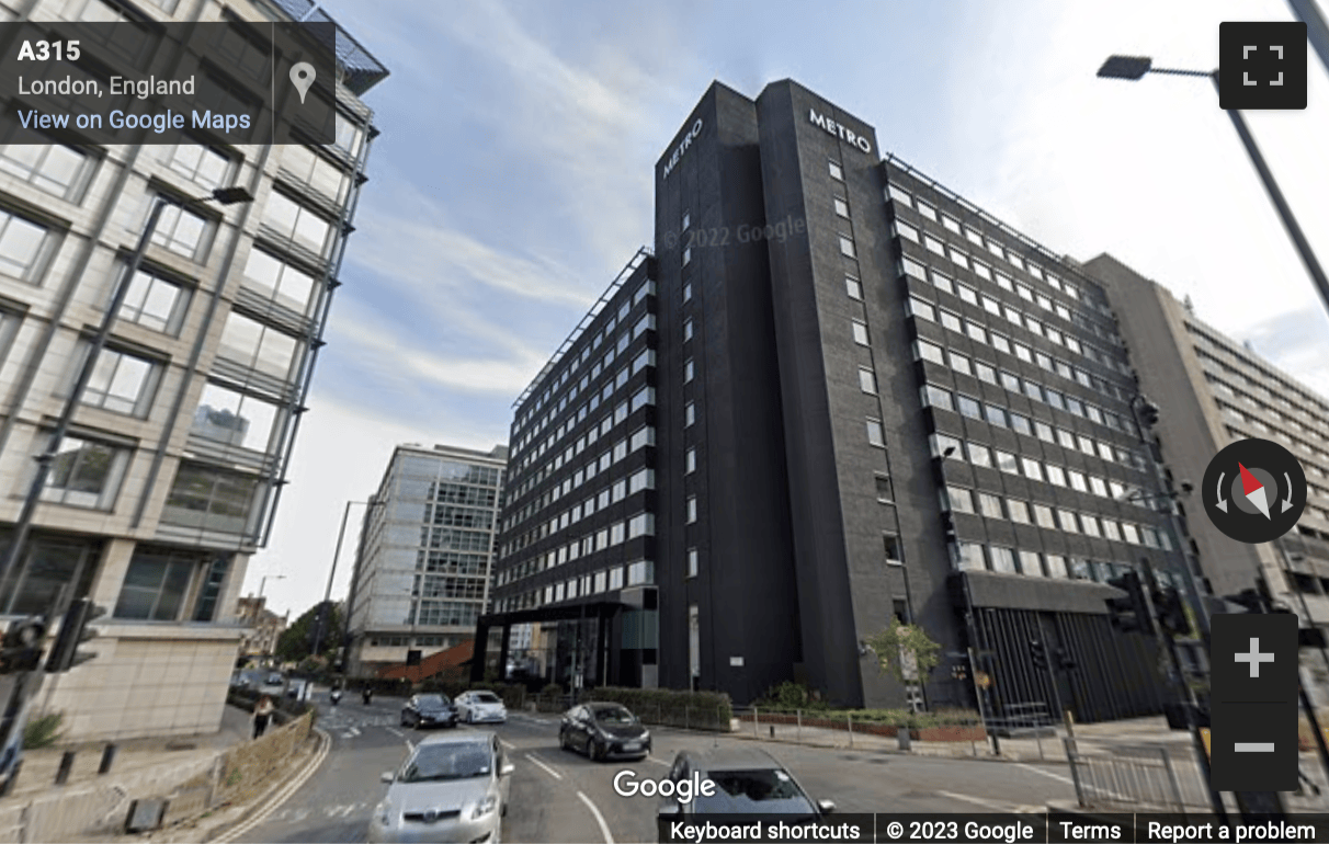 Street View image of 1 Butterwick, Hammersmith, London, Central London, UK, W6