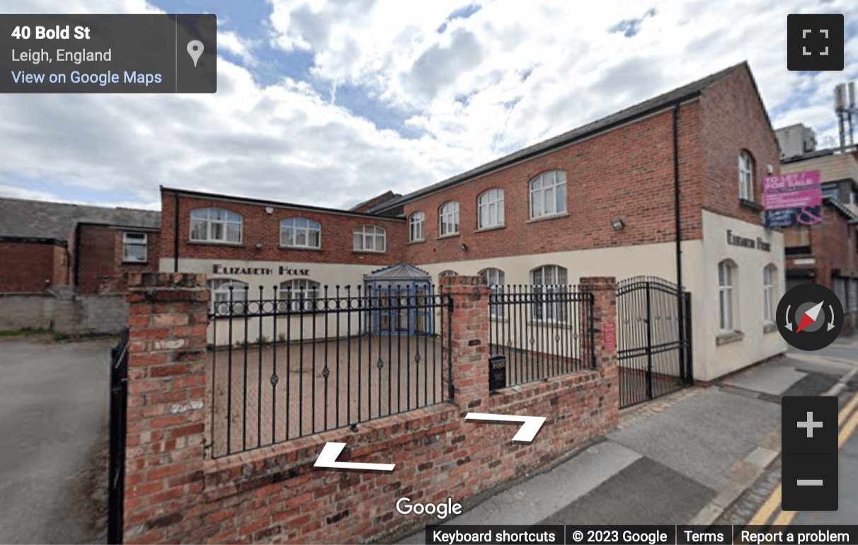 Street View image of Elizabeth House, Bold Street, Leigh, Greater Manchester