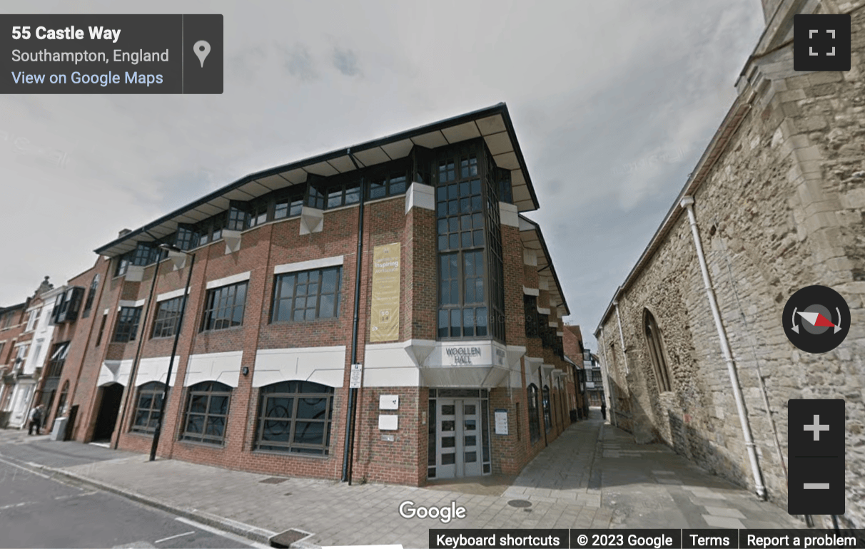 Street View image of Woollen Hall, Castle Way, Southampton, Hampshire