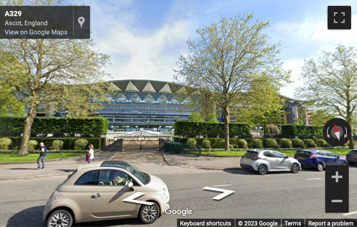 Street View image of Hub XV at Ascot Racecourse, Ascot, Berkshire