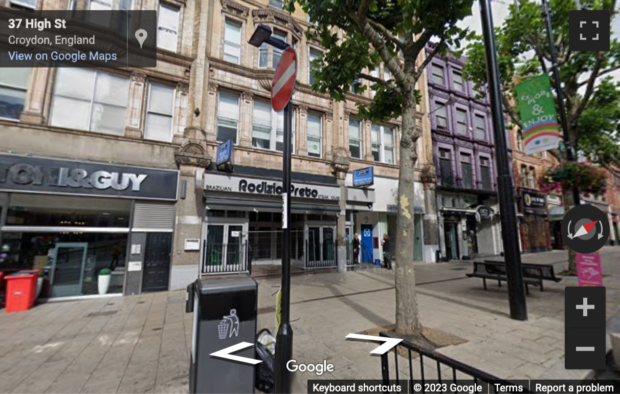 Street View image of 38-40 High Street, London, Croydon