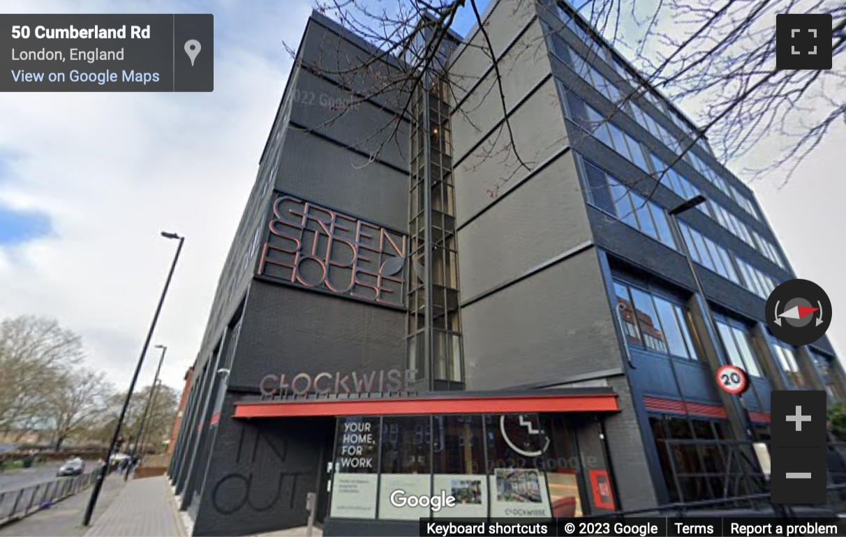 Street View image of Greenside House, 50 Station Road, London