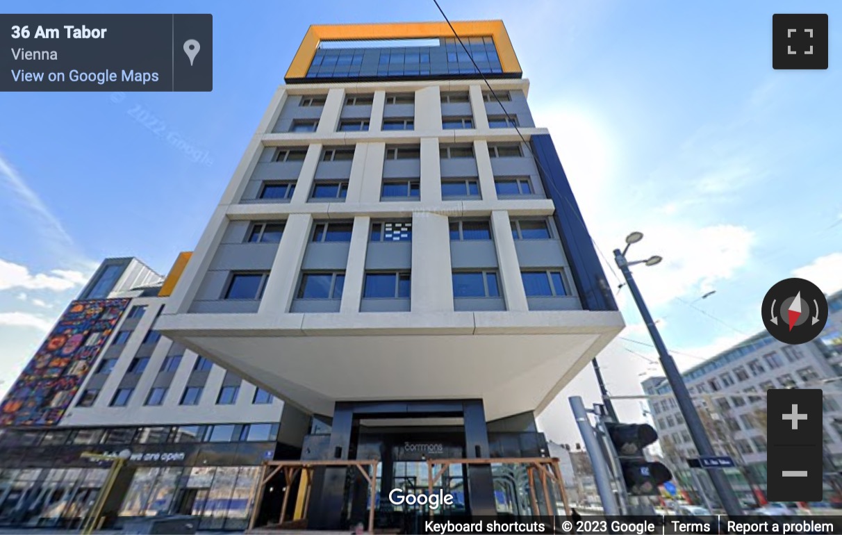 Street View image of Am Tabor 36, Vienna, Austria