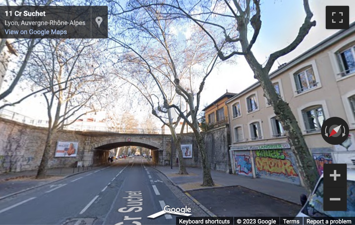 Street View image of 3 Cours Charlemagne, Impasse de La Ravoire 74370, Lyon, Rhone