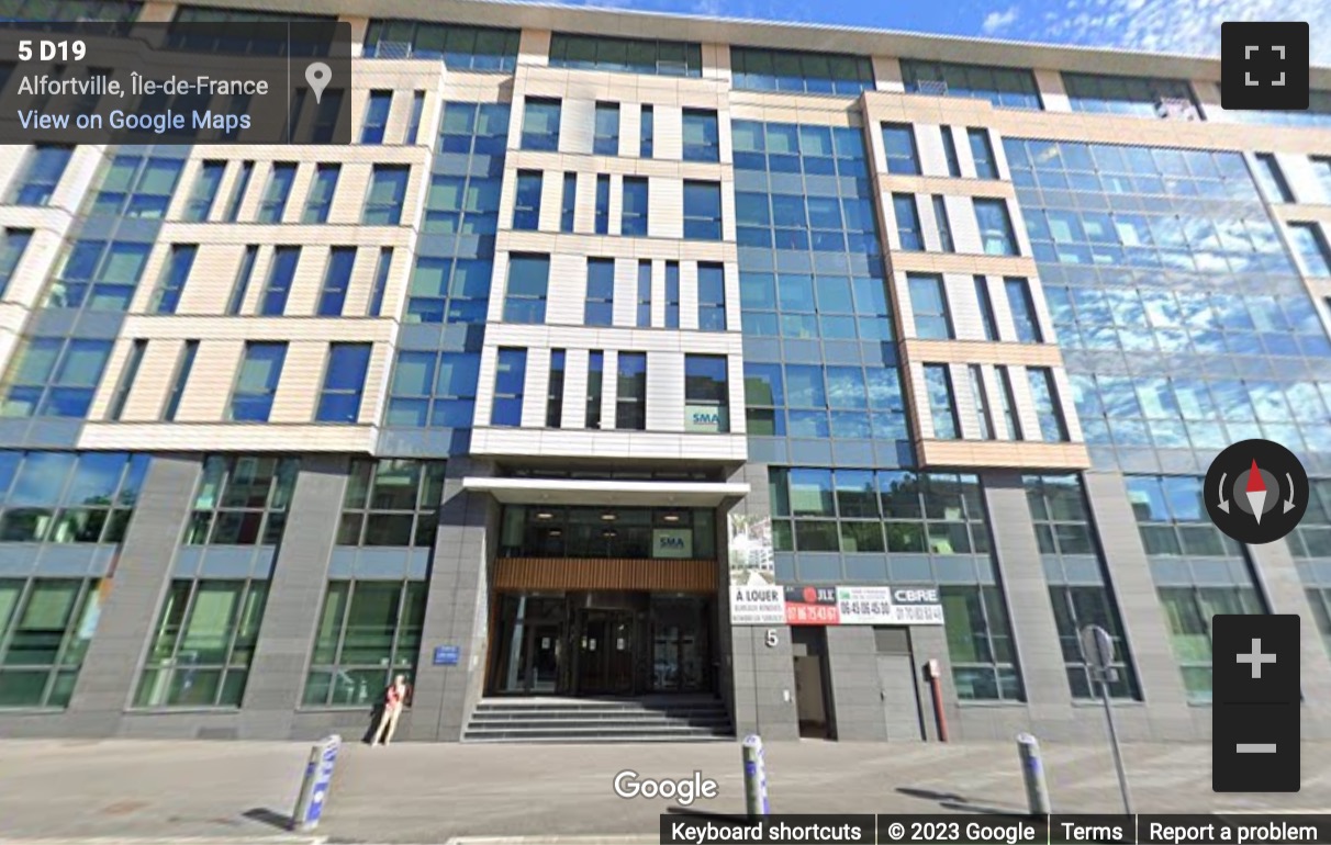 Street View image of 6th Floor, 5 Rue Charles de Gaulle, Alfortville, Val-de-Marne