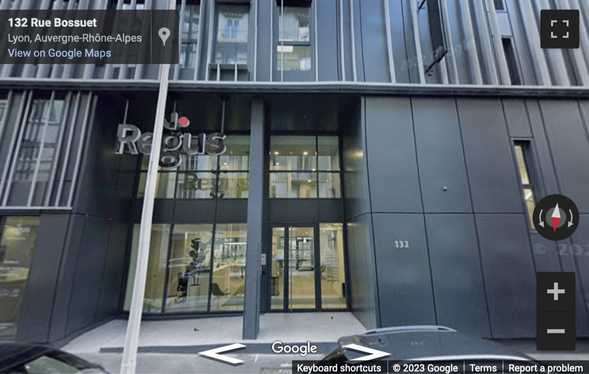Street View image of 132 Rue Bossuet, Lyon, Rhone