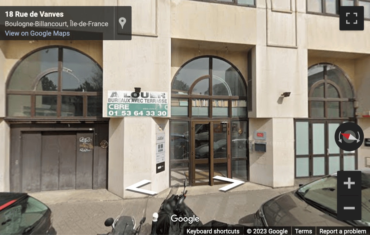 Street View image of 15 Rue de Vanves, Paris