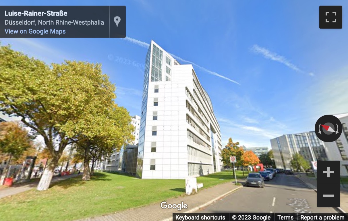 Street View image of Grafenberger Allee 293, Dusseldorf, North Rhine-Westphalia