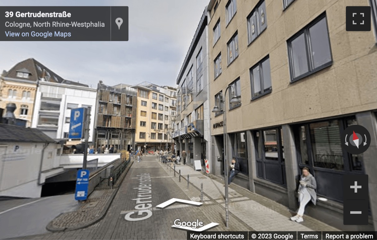 Street View image of 2nd, 4th floor, Gertrudenstr. 30-36, Cologne, North Rhine-Westphalia