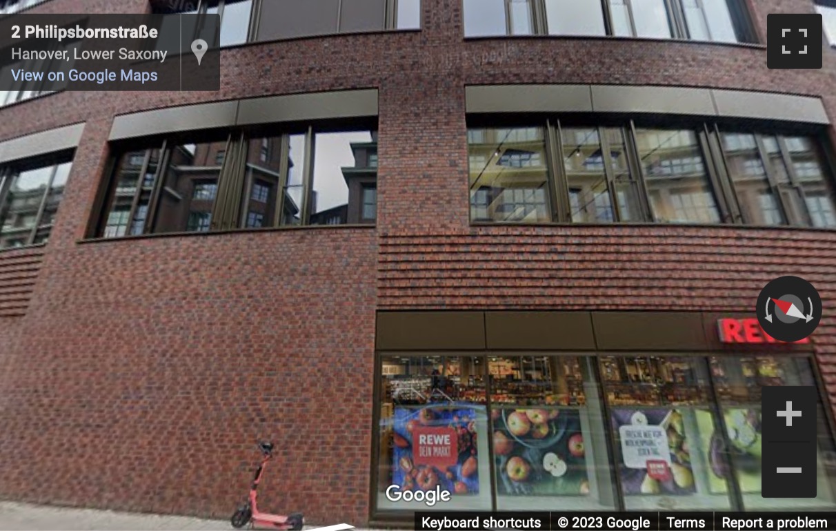Street View image of Philipsbornstrasse 2, Hanover, Lower Saxony
