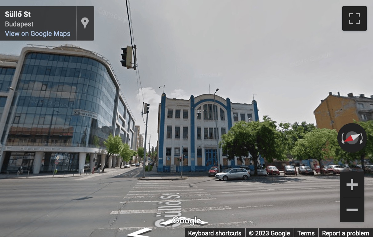 Street View image of Váci út 47, Budapest