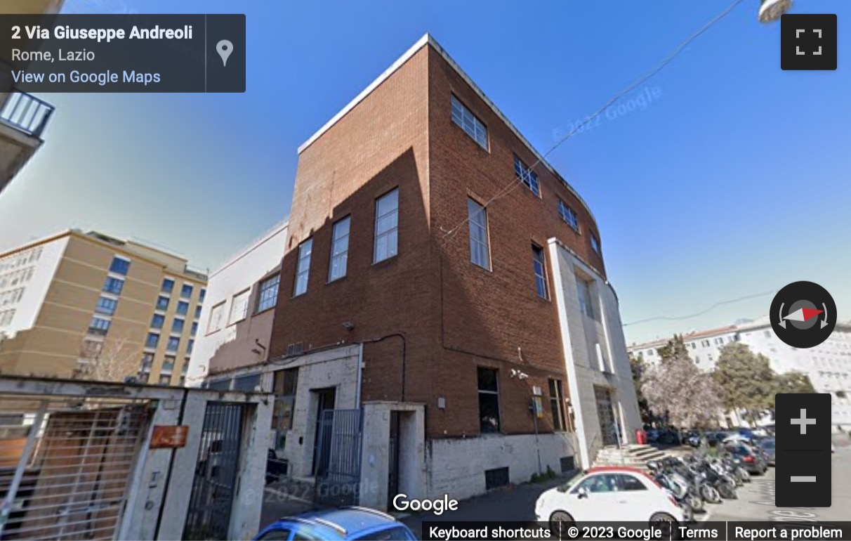 Street View image of Via Giuseppe Andreoli 9, Rome
