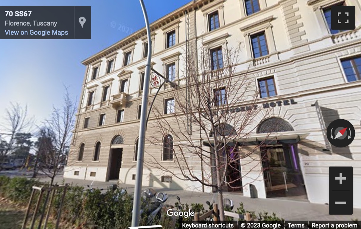 Street View image of Viale Spartaco Lavagnini 70/72, Firenze, Florence