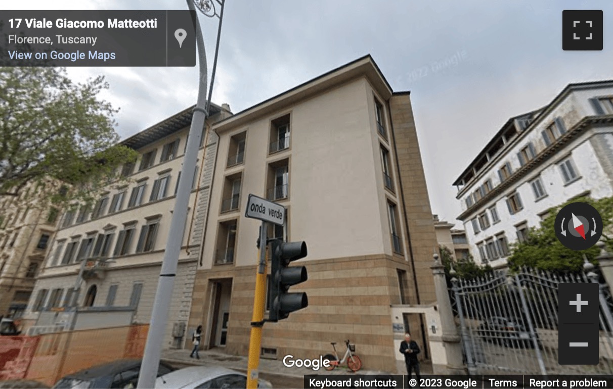 Street View image of Viale Giacomo Matteotti 15, Florence