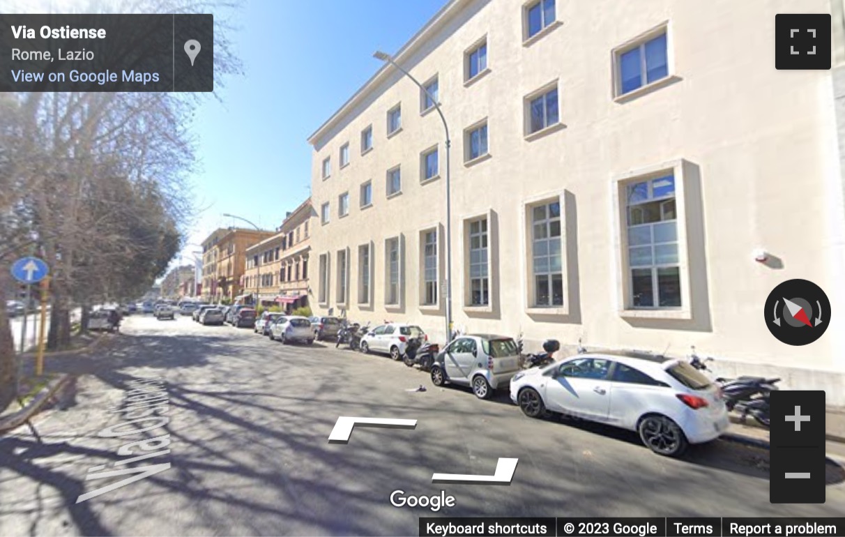 Street View image of Via Ostiense, 92, Rome, Italy