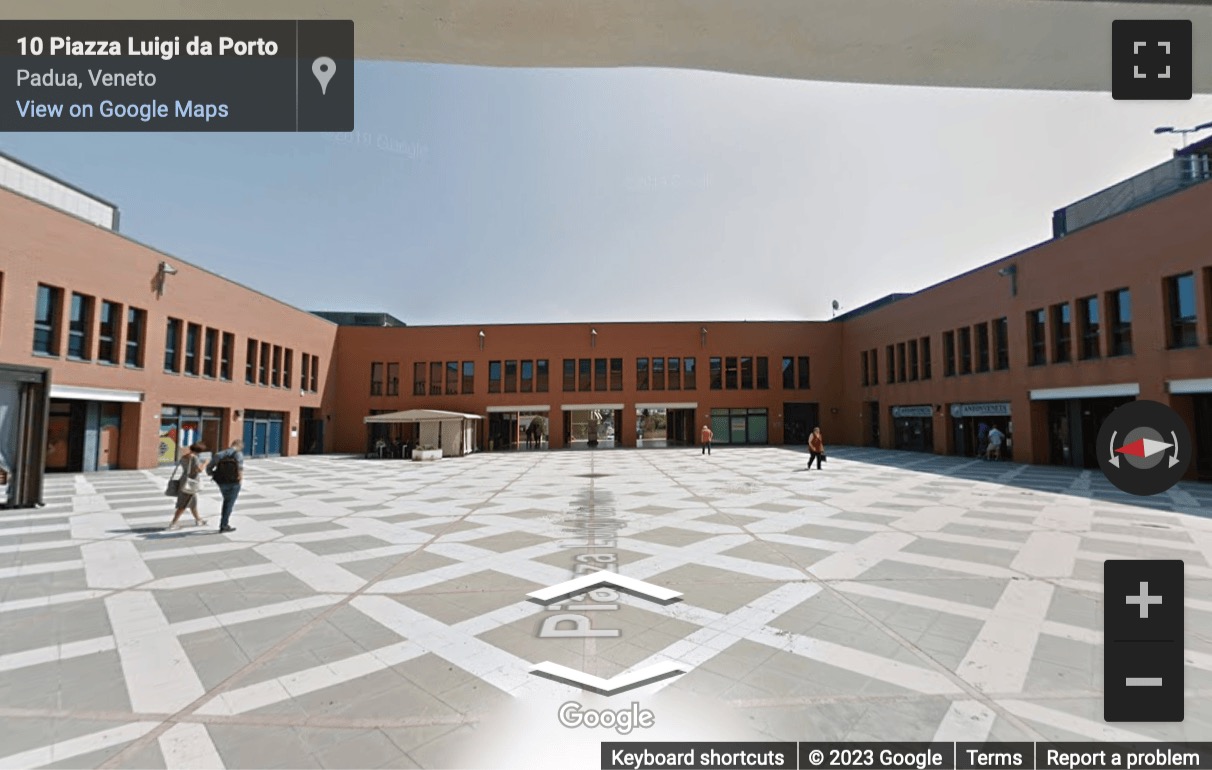 Street View image of Sottopassaggio Mario Saggin 2, Padova