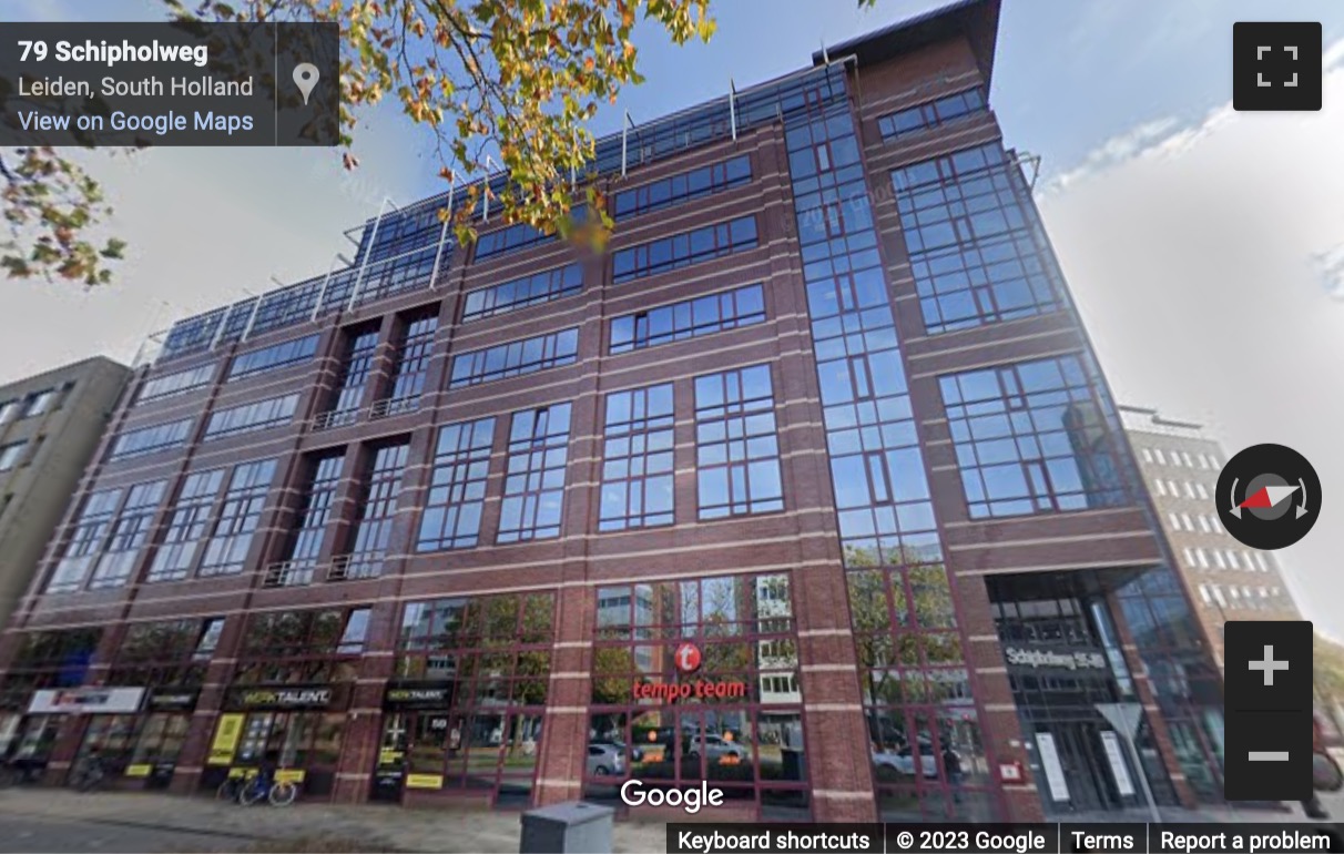 Street View image of Schutterspoort, Schipholweg 55-89, Leiden, South Holland