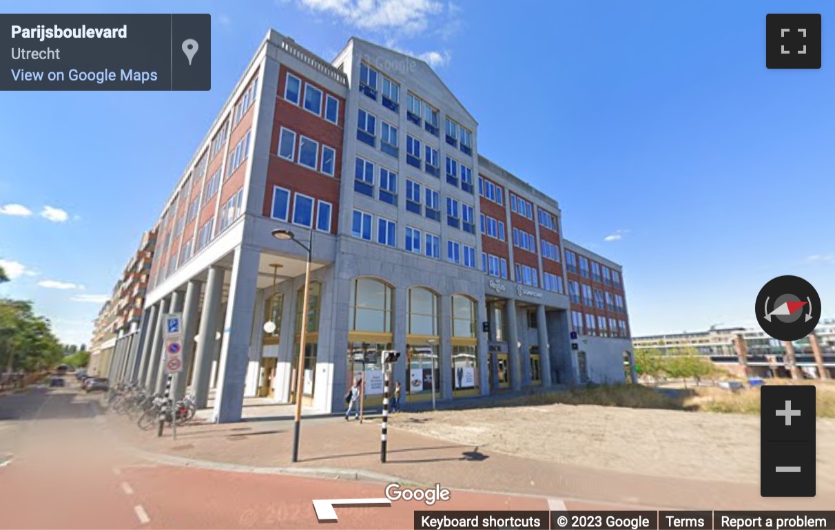 Street View image of Parijsboulevard 209, Utrecht