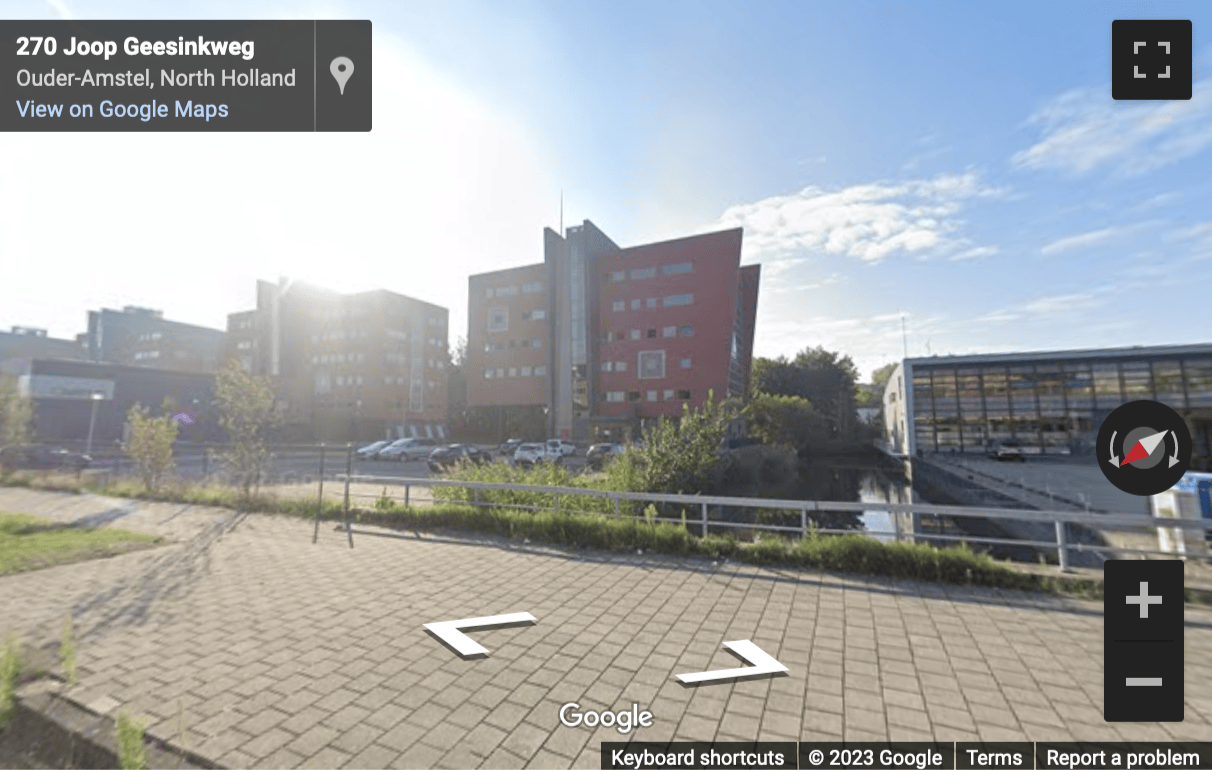 Street View image of Joop Geesinkweg 501, Amsterdam, North Holland